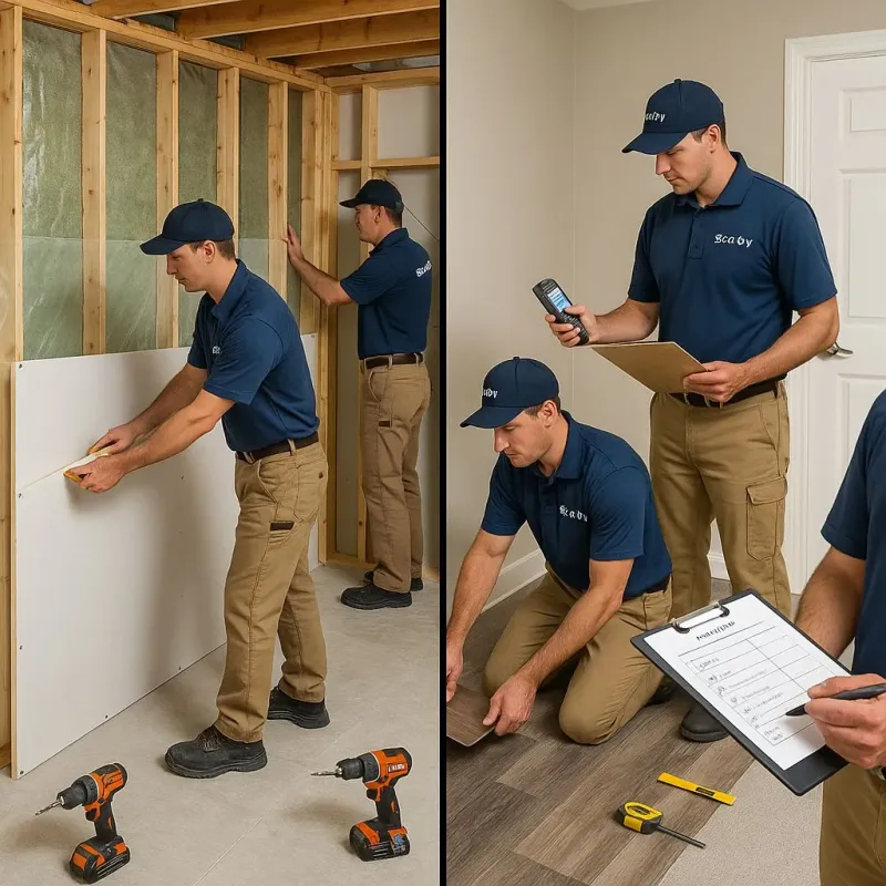 Repairs and Reconstruction process in Kihei, HI